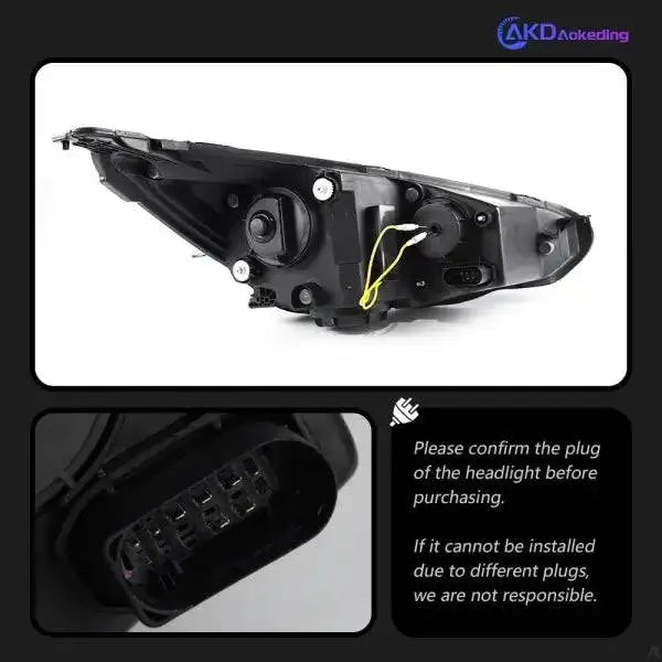 Car Styling for Ford Focus Headlight 2015-2017 Focus 4 LED