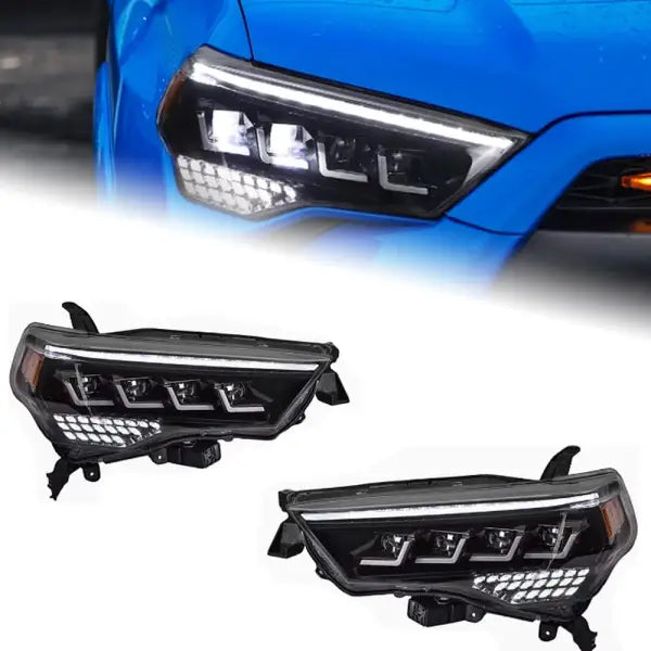 Car Styling Head Lamp for 4 Runner Headlights 2014-2020 4Runner LED Headlight DRL Dynamic Signal Projector Lens