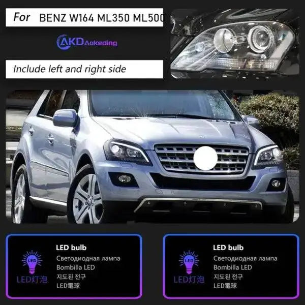 Car Styling Head Lamp for Benz W164 Headlights 2009-2012