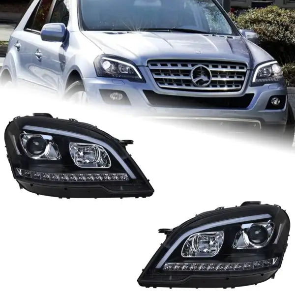 Car Styling Head Lamp for Benz W164 Headlights 2009-2012 ML350 ML400 ML500 LED Headlight DRL Signal