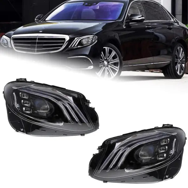 Car Styling Head Lamp for BENZ W213 Headlights 2016-2019 E200 E300 E260 E350 LED Headlight DRL Hid Bi Xenon