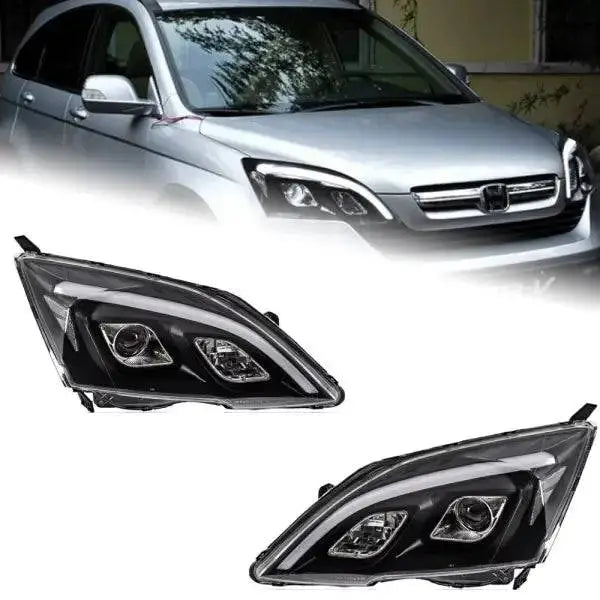 Car Styling Head Lamp for CR-V Headlights 2007-2011 CRV LED