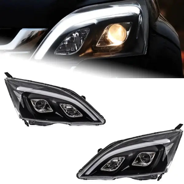 Car Styling Head Lamp for CR-V Headlights 2007-2011 CRV LED Headlight Led DRL Double Lens Hid Bi Xenon