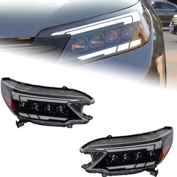 Car Styling Head Lamp for CR-V Headlights 2012-2014 LED