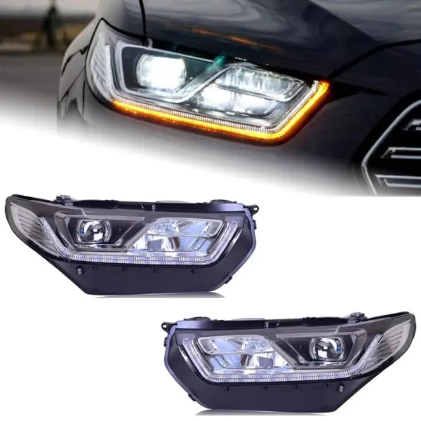 Car Styling Head Lamp for Ford Taurus Headlights 2015-2018 Taurus LED Headlight DRL Hid Bi Xenon