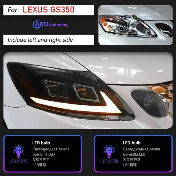 Car Styling Head Lamp for Lexus GS350 Headlights 2004-2011