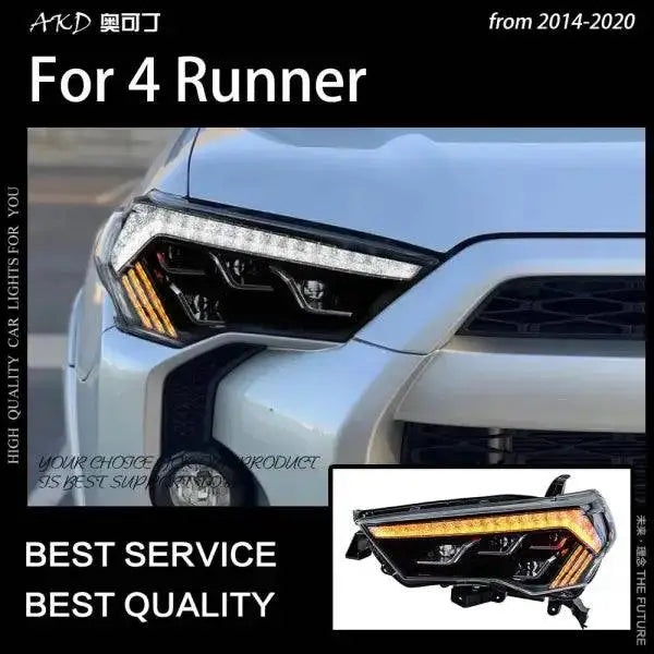 Car Styling Head lamp light for 4 Runner Headlights