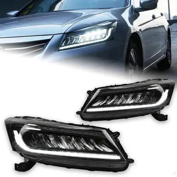 Car Styling Head lamp light for Accord LED Headlight