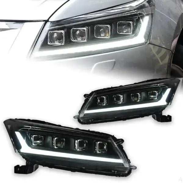 Car Styling Head lamp light for Accord LED Headlight