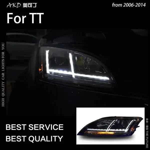 Car Styling Head lamp light for Audi TT Headlights