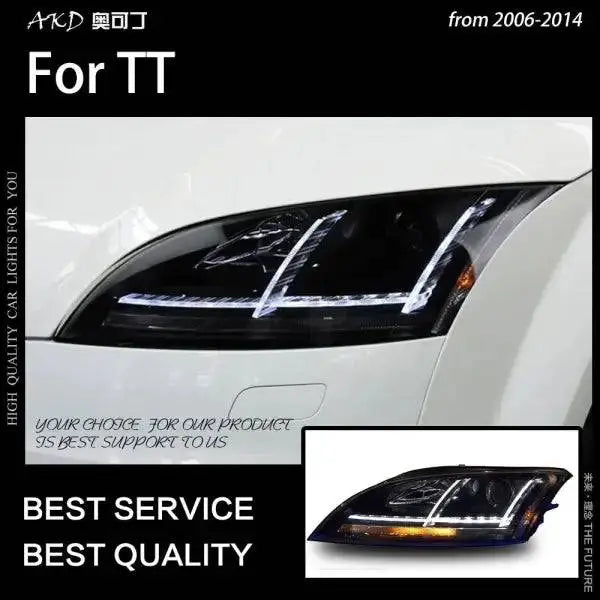 Car Styling Head lamp light for Audi TT Headlights