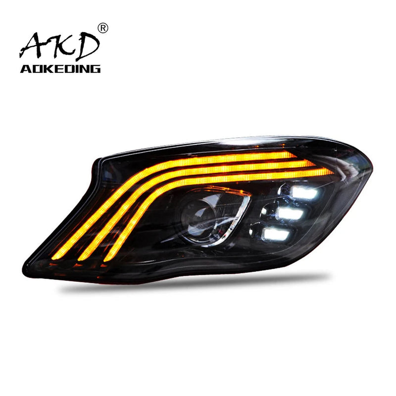 Car Styling Head Lamp for Benz GLA200 Headlights 2015-2019 GLA250 GLA300 LED Headlight LED DRL Hid Bi Xenon