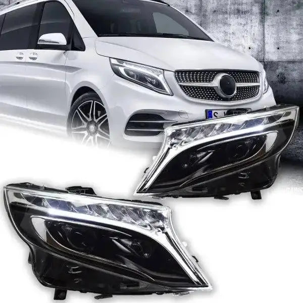 Car Styling Head lamp light for Benz Vito Headlights