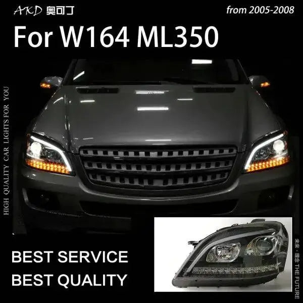 Car Styling Head lamp light for Benz W164 Headlights