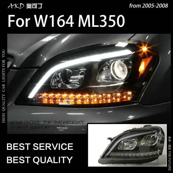 Car Styling Head lamp light for Benz W164 Headlights