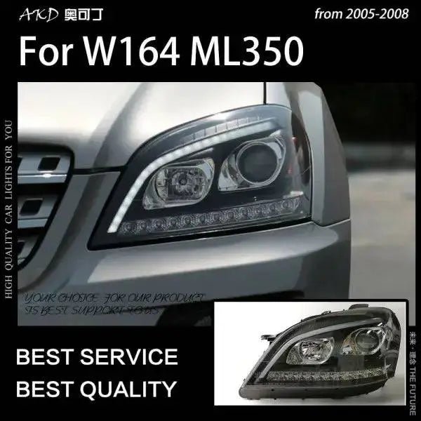 Car Styling Head lamp light for Benz W164 Headlights