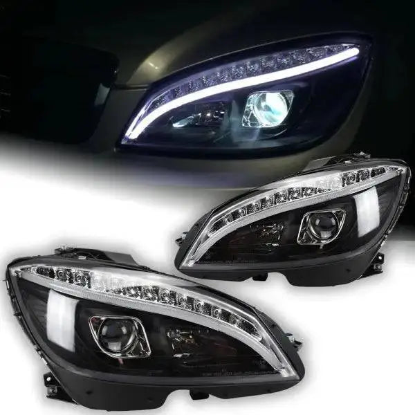 Car Styling Head lamp light for Benz W204 Headlights