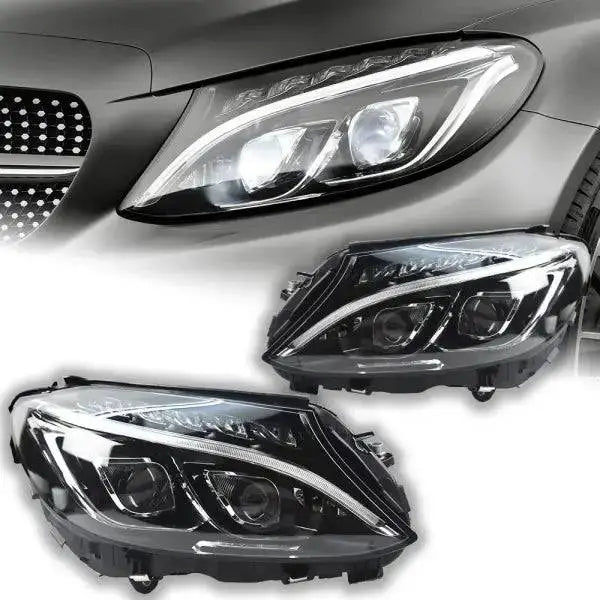 Car Styling Head lamp light for Benz W205 Headlights