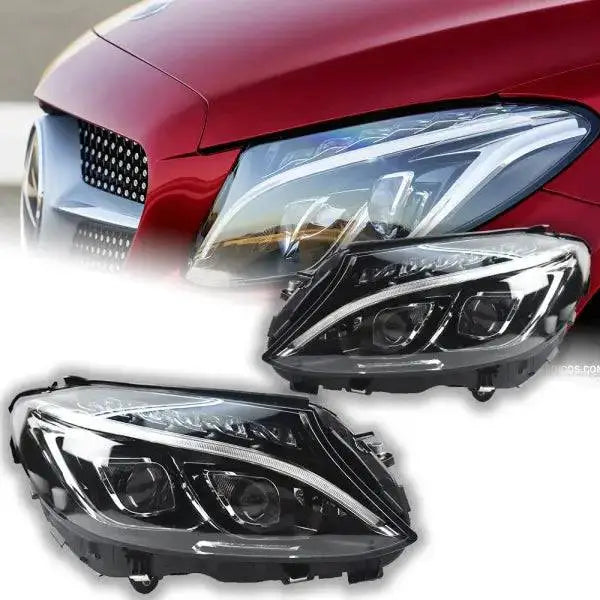 Car Styling Head lamp light for Benz W205 Headlights