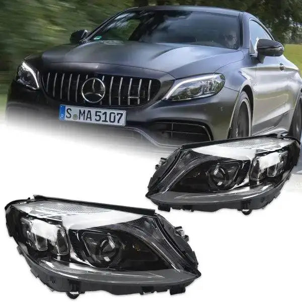 Car Styling Head lamp light for Benz W205 Headlights