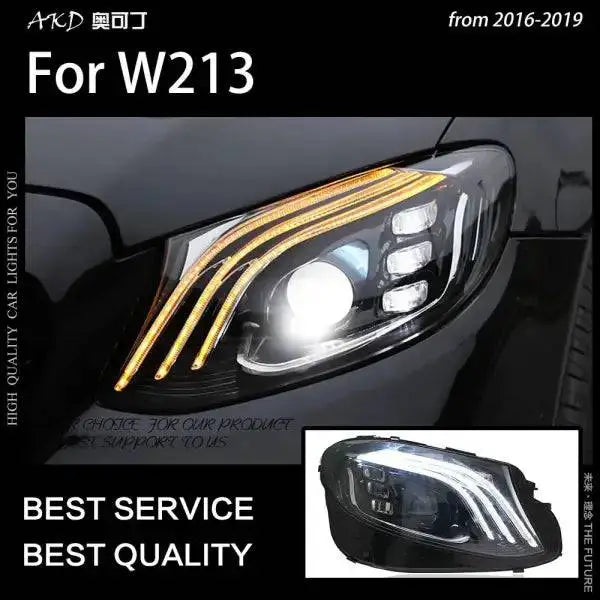 Car Styling Head lamp light for BENZ W213 Headlights