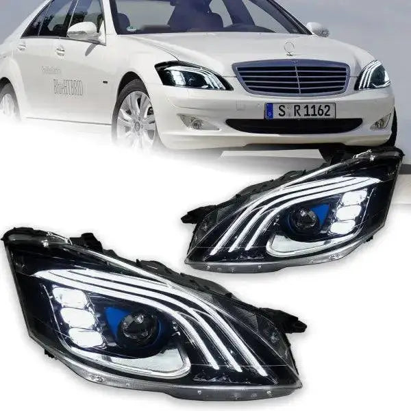 Car Styling Head lamp light for Benz W221 Headlights