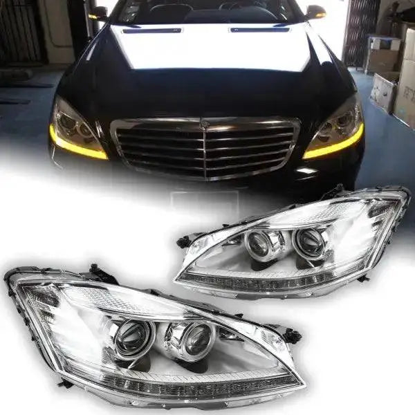 Car Styling Head lamp light for Benz W221 Headlights