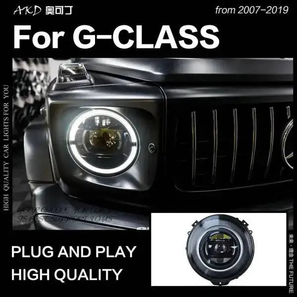 Car Styling Head lamp light for Benz W463 G500 Headlights