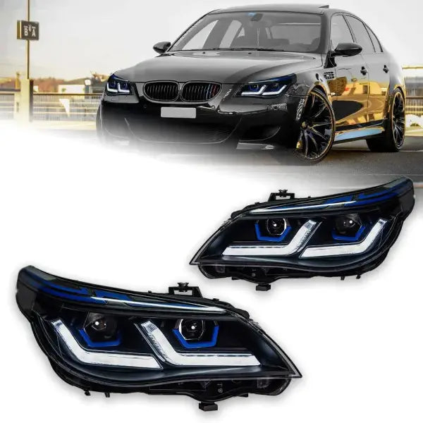 Car Styling Head lamp light for BMW E60 Headlights