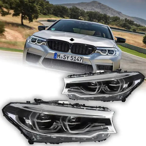 Car Styling Head lamp light for BMW G30 Headlights