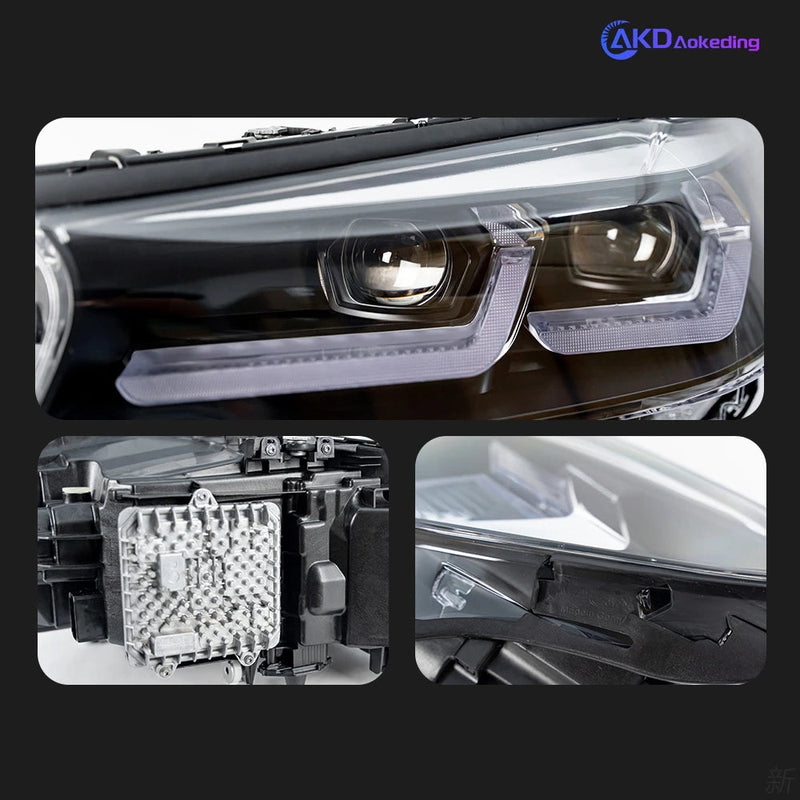 Car Styling Head Lamp for BMW G30 Headlights 2017-2021 530I 525I 540I 535I LED Headlight Projector Lens DRL