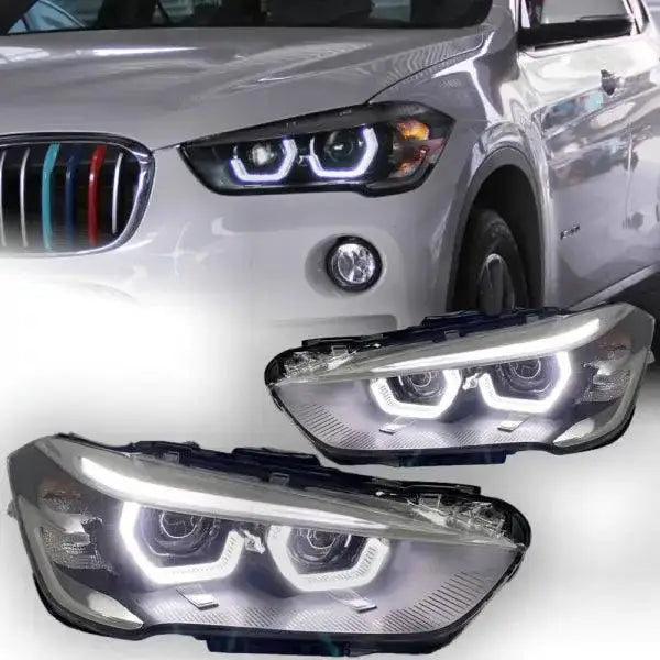 Car Styling Head lamp light for BMW X1 Headlights 2017-2020