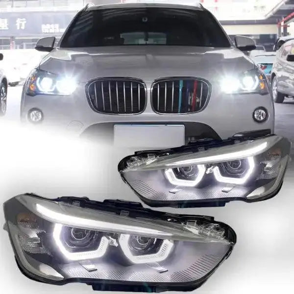 Car Styling Head lamp light for BMW X1 Headlights 2017-2020