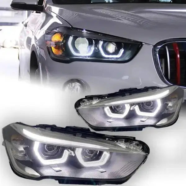 Car Styling Head lamp light for BMW X1 Headlights 2017-2020