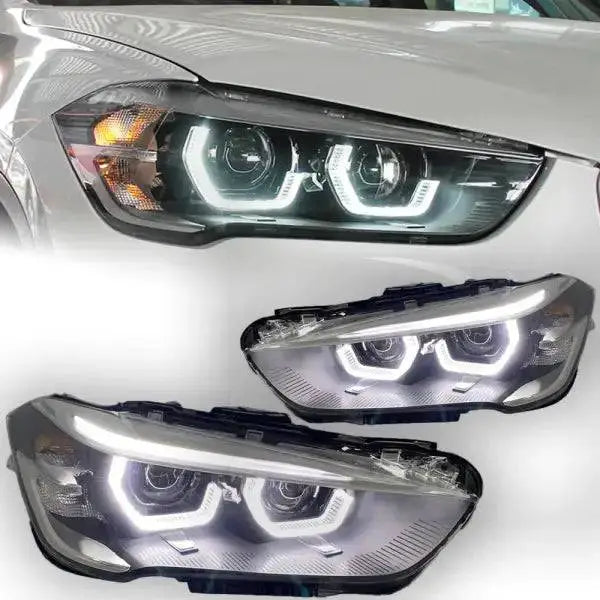 Car Styling Head lamp light for BMW X1 Headlights 2017-2020