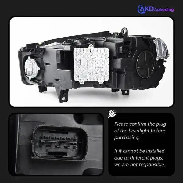 Car Styling Head lamp light for BMW X5 F15 Headlights