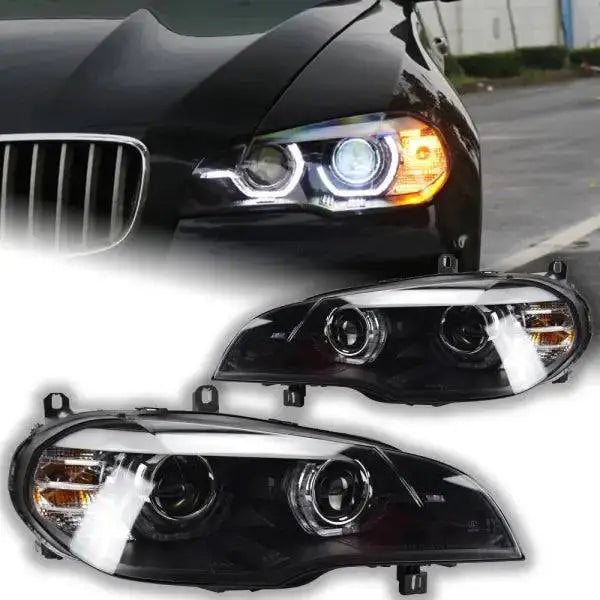 Car Styling Head lamp light for BMW X5 Headlights 2007-2013