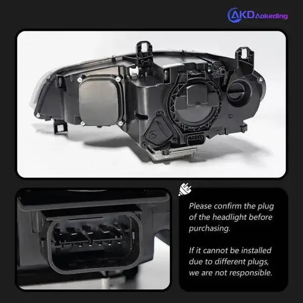 Car Styling Head lamp light for BMW X5 Headlights 2007-2013