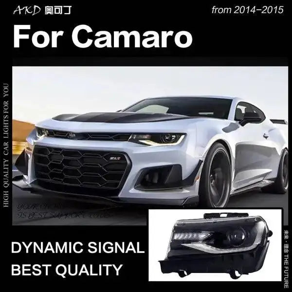 Car Styling Head lamp light for Chevrolet Camaro Headlights