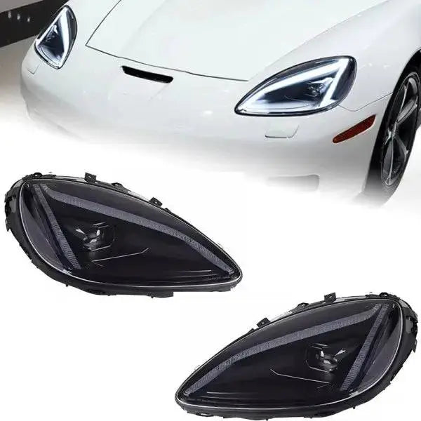 Car Styling Head lamp light for Chevrolet Corvette C6