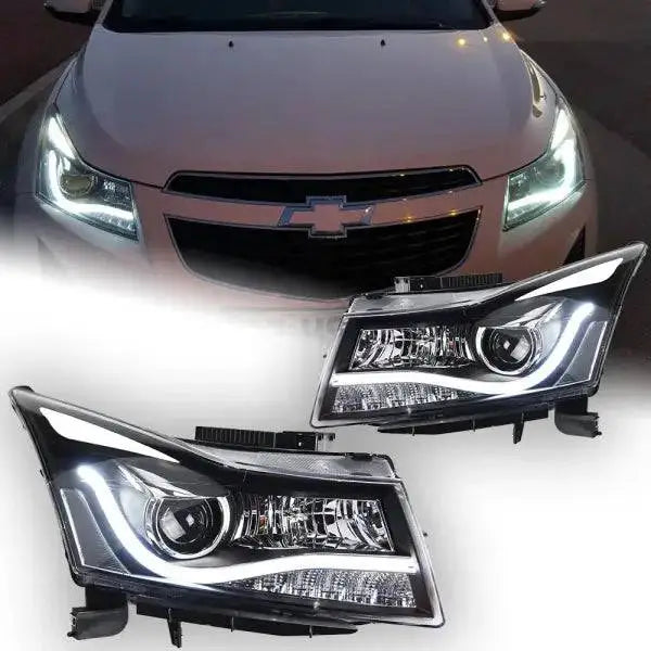 Car Styling Head lamp light for Chevrolet Cruze LED