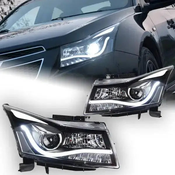 Car Styling Head lamp light for Chevrolet Cruze LED