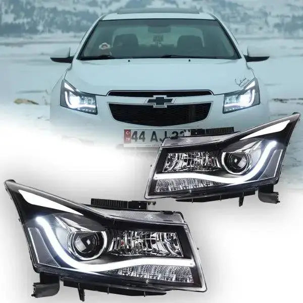 Car Styling Head lamp light for Chevrolet Cruze LED