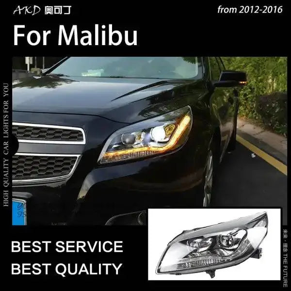 Car Styling Head lamp light for Chevrolet Malibu LED