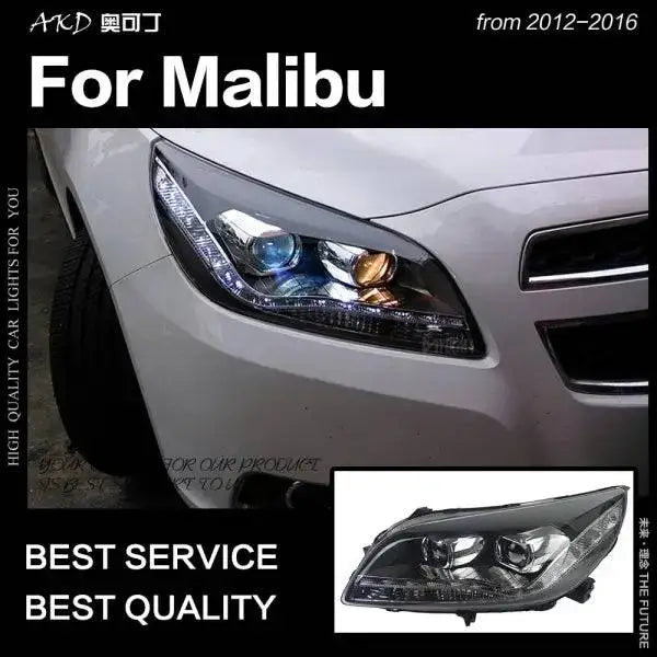 Car Styling Head lamp light for Chevrolet Malibu LED