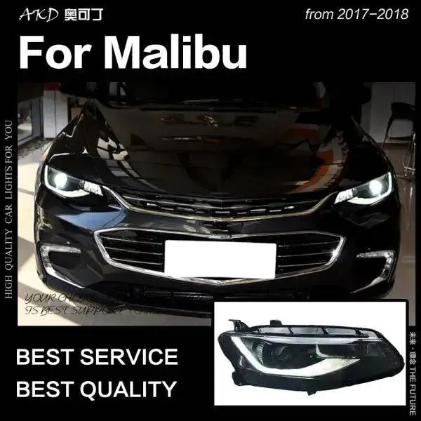 Car Styling Head lamp light for Chevrolet Malibu XL LED