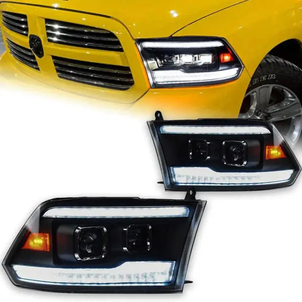 Car Styling Head lamp light for Dodge Ram Headlights