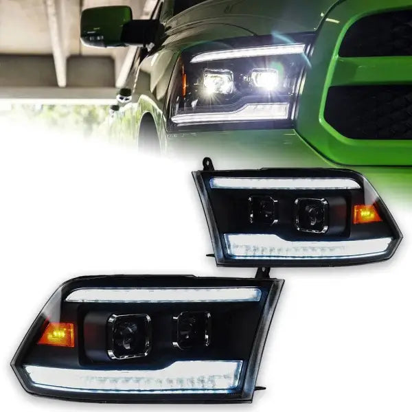 Car Styling Head lamp light for Dodge Ram Headlights