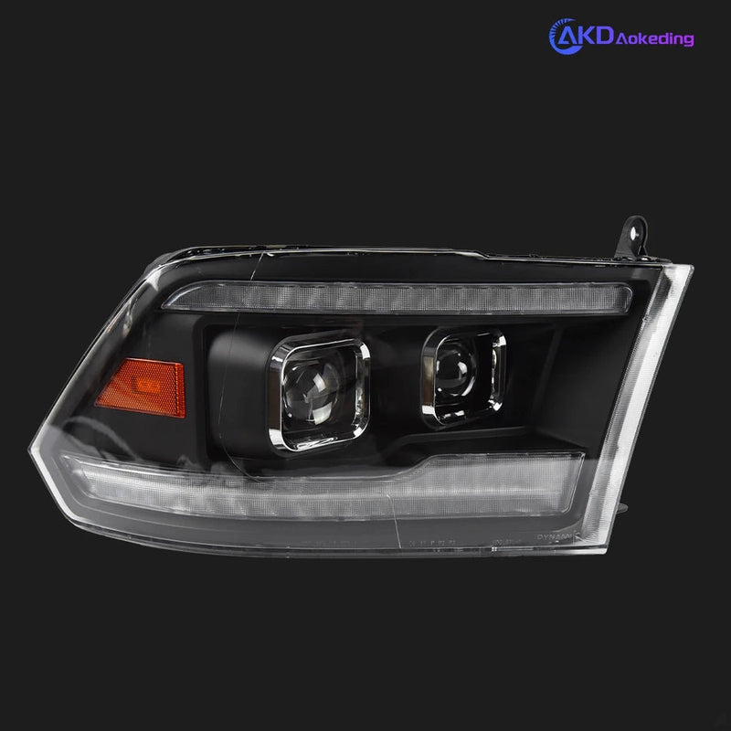 Car Styling Head Lamp for Dodge Ram Headlights 2009-2018 Ram1500 2500 LED Headlight DRL Projector Lens Reverse