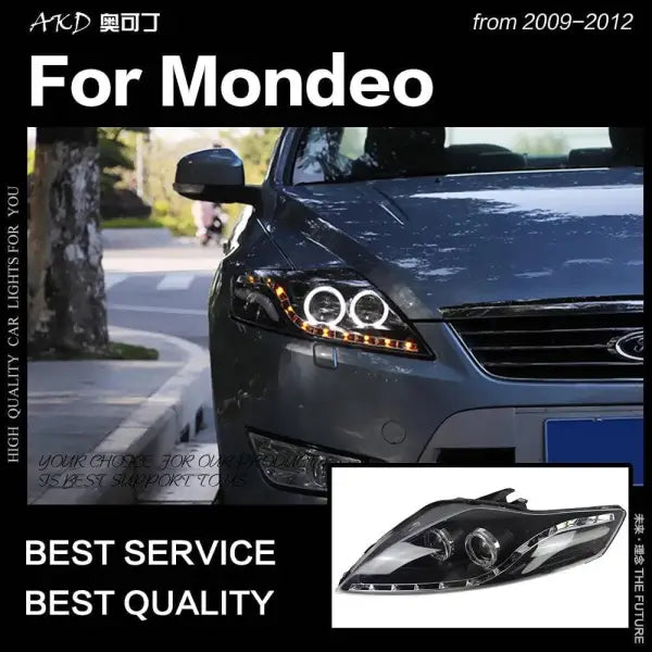 Car Styling Head lamp light for Ford Mondeo Headlights 2009